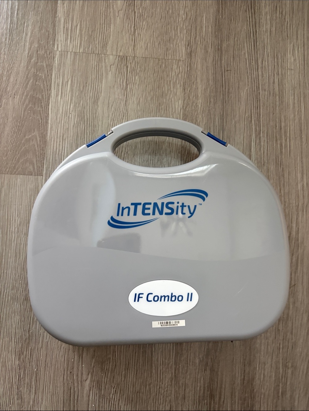 InTENsity IF Combo II Portable Case - Light Gray and Blue